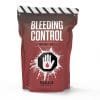 SAM Bleeding Control Kit Vacuum Sealed SAM Bleeding Control Kit: Vacuum-sealed, red/white packaging with stop hand and blood drop symbol. Ensures sterility and emergency readiness.