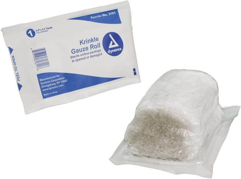 Sterile Krinkle Gauze Roll