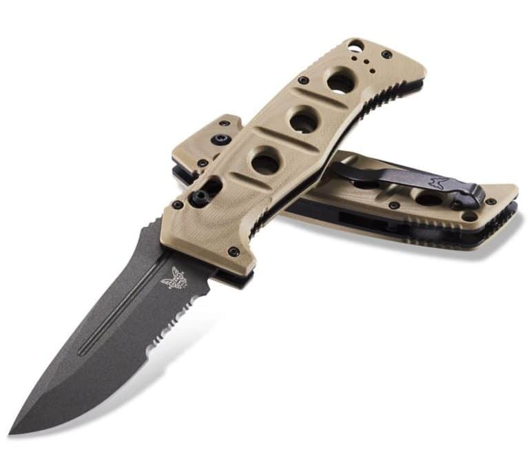 Benchmade Auto Adamas | Desert Tan G10