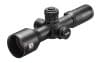 EOTECH VUDU 5-25X50MM MD3-MRAD IR rifle scope, black finish. Equipped with adjustable turrets, protected lens.