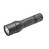 Surefire G2X Pro-Blk: Black LED flashlight, 15/600 lm output, textured grip, single-button operation.